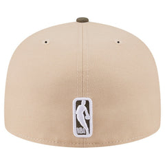 Boston Celtics Color Pack Two-Tone 59FIFTY A-Frame Fitted Hat Tan