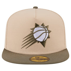 Phoenix Suns Color Pack Two-Tone 59FIFTY A-Frame Fitted Hat Tan