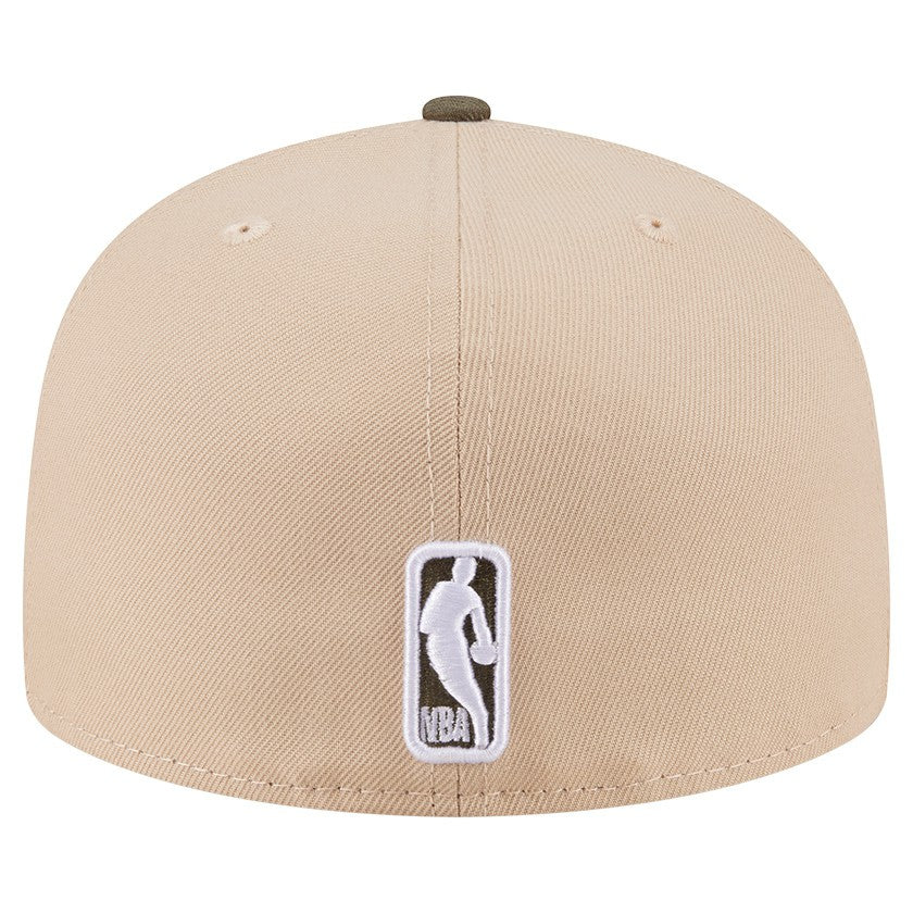 Phoenix Suns Color Pack Two-Tone 59FIFTY A-Frame Fitted Hat Tan