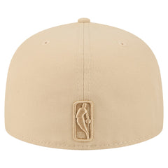 Miami Heat Color Pack A-Frame 59FIFTY Fitted Hat Khaki