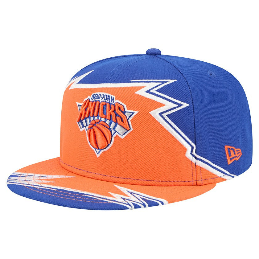 New York Knicks Break 59FIFTY Fitted Hat Blue/Orange