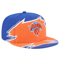 New York Knicks Break 59FIFTY Fitted Hat Blue/Orange