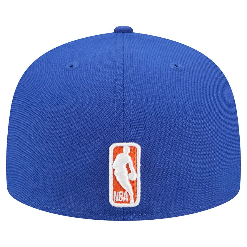 New York Knicks Break 59FIFTY Fitted Hat Blue/Orange