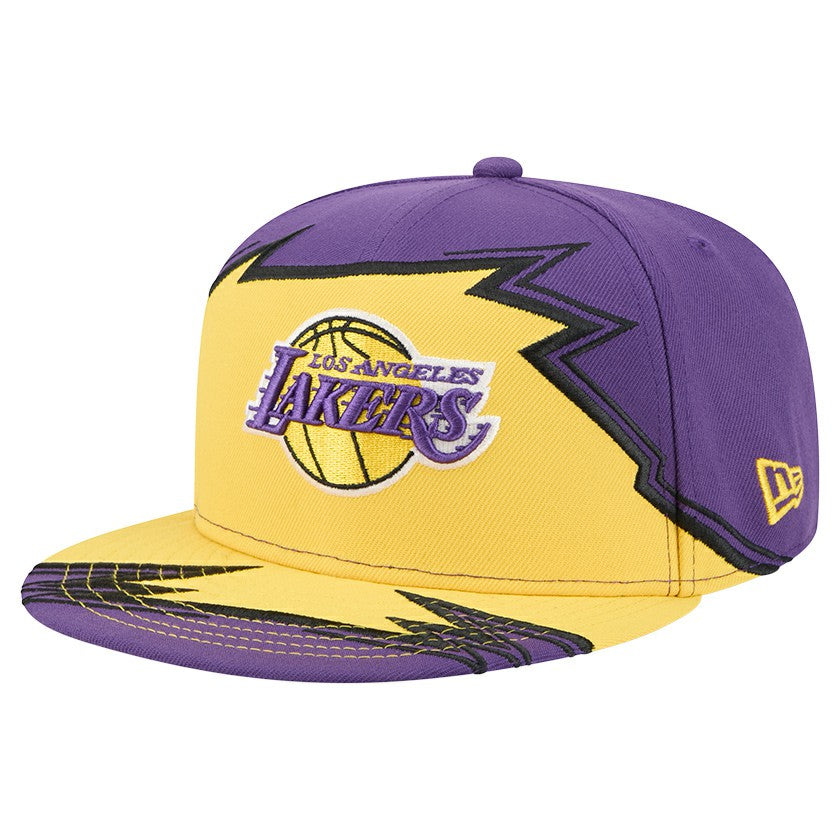 Los Angeles Lakers Break 59FIFTY Fitted Hat Purple/Gold