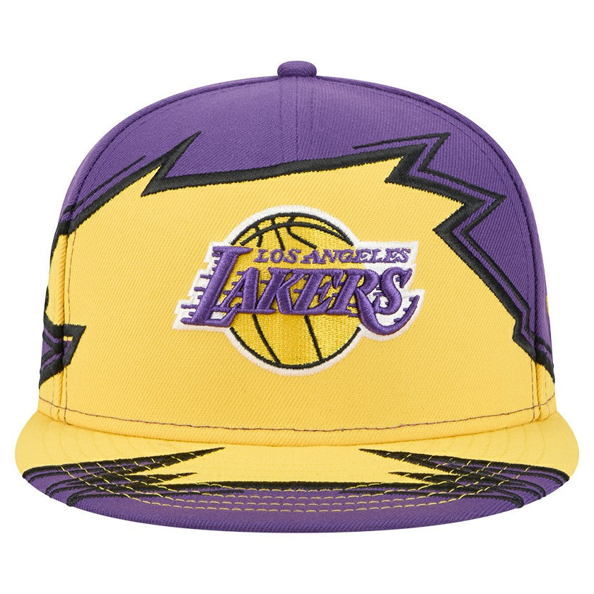 Los Angeles Lakers Break 59FIFTY Fitted Hat Purple/Gold