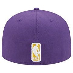 Los Angeles Lakers Break 59FIFTY Fitted Hat Purple/Gold