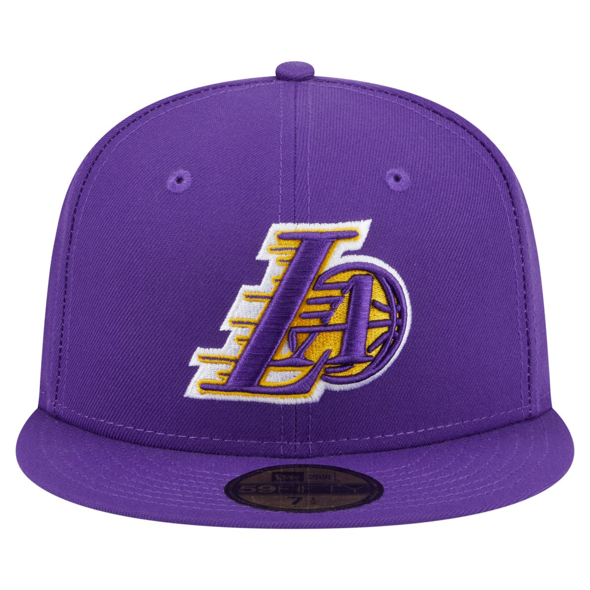 Los Angeles Lakers Deceptor 59FIFTY Fitted Hat Purple