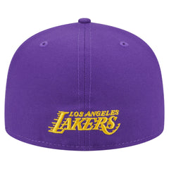 Los Angeles Lakers Deceptor 59FIFTY Fitted Hat Purple