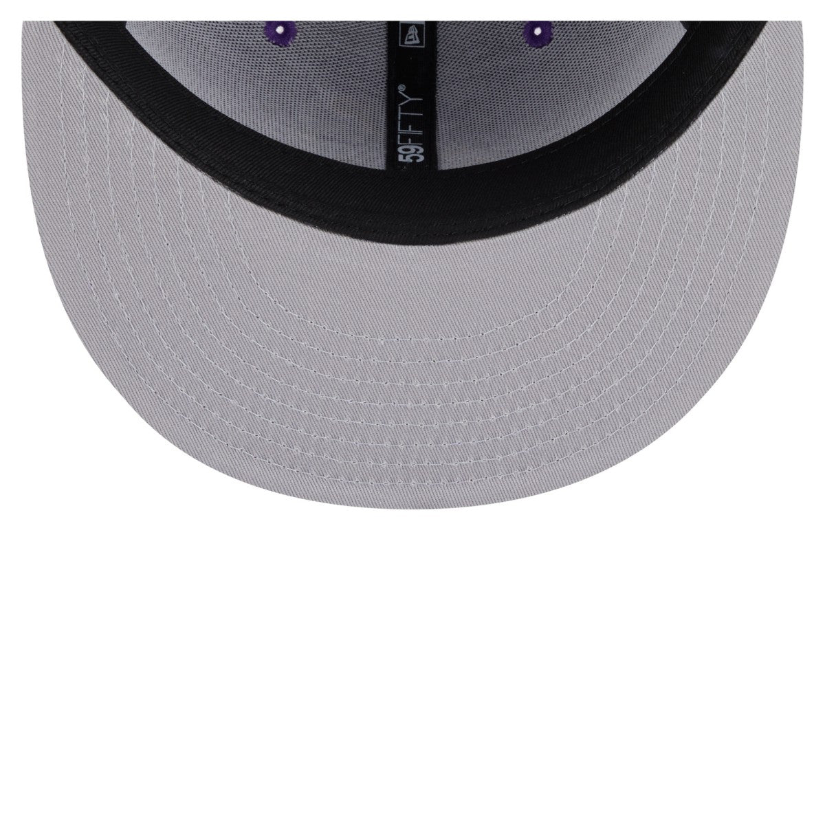 Los Angeles Lakers Deceptor 59FIFTY Fitted Hat Purple