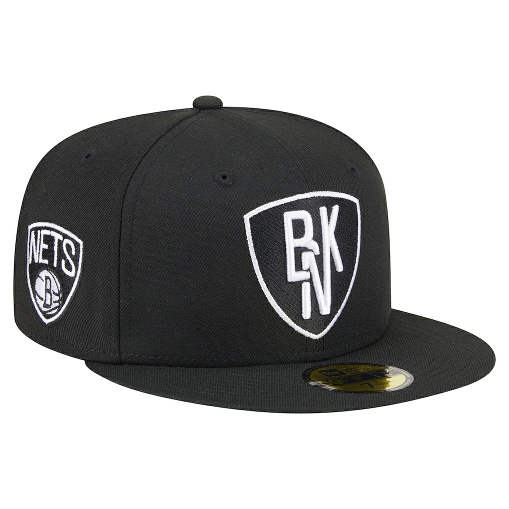 Brooklyn Nets Deceptor 59FIFTY Fitted Hat Black
