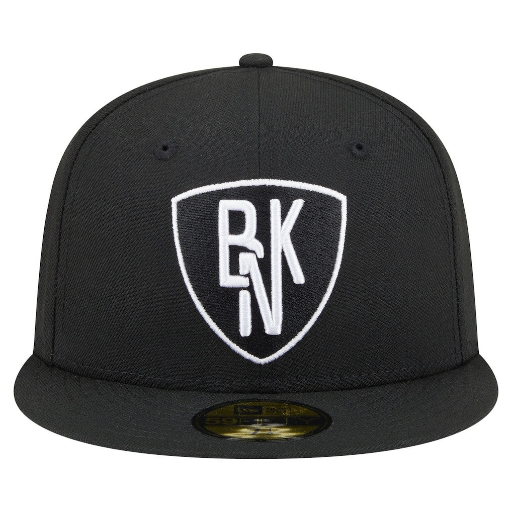 Brooklyn Nets Deceptor 59FIFTY Fitted Hat Black