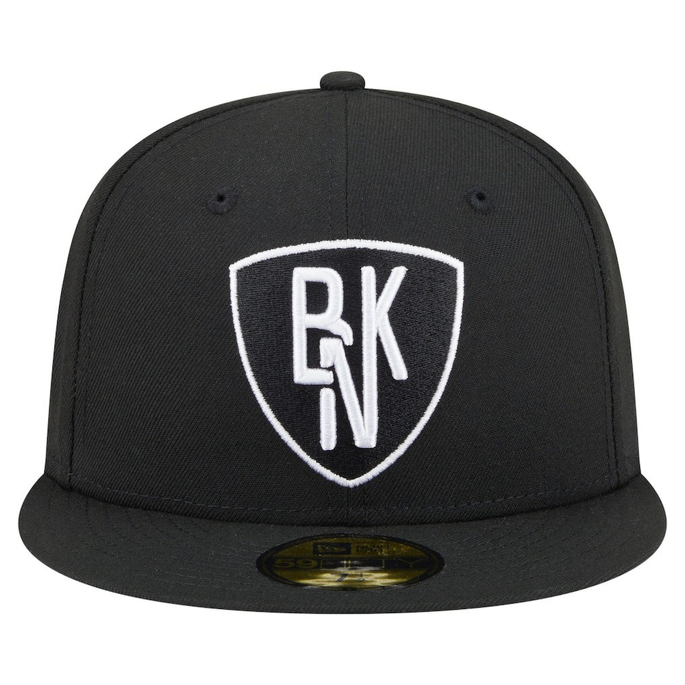 Brooklyn Nets Deceptor 59FIFTY Fitted Hat Black