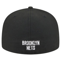 Brooklyn Nets Deceptor 59FIFTY Fitted Hat Black