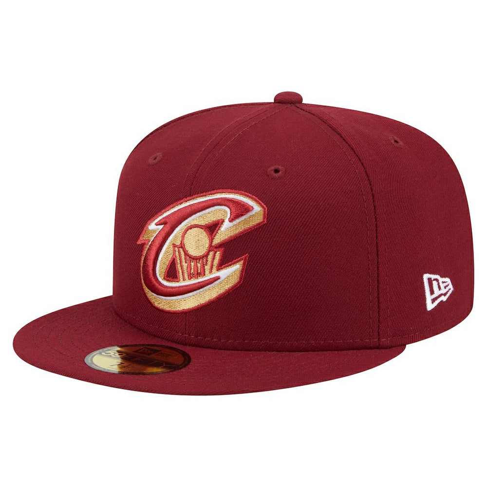 Cleveland Cavaliers Deceptor 59FIFTY Fitted Hat Wine