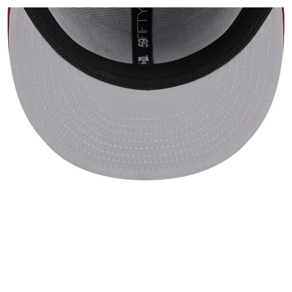 Cleveland Cavaliers Deceptor 59FIFTY Fitted Hat Wine