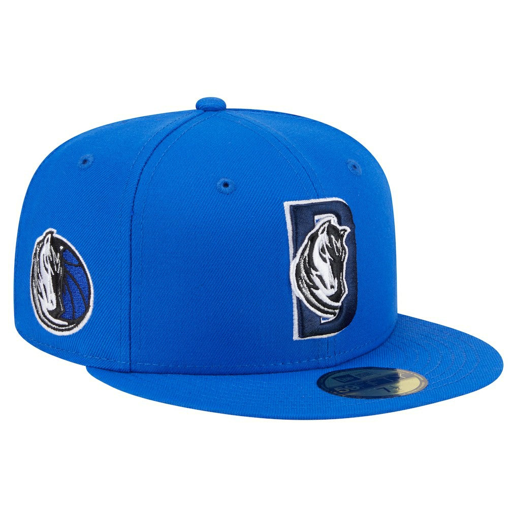 Dallas Mavericks Deceptor 59FIFTY Fitted Hat Blue