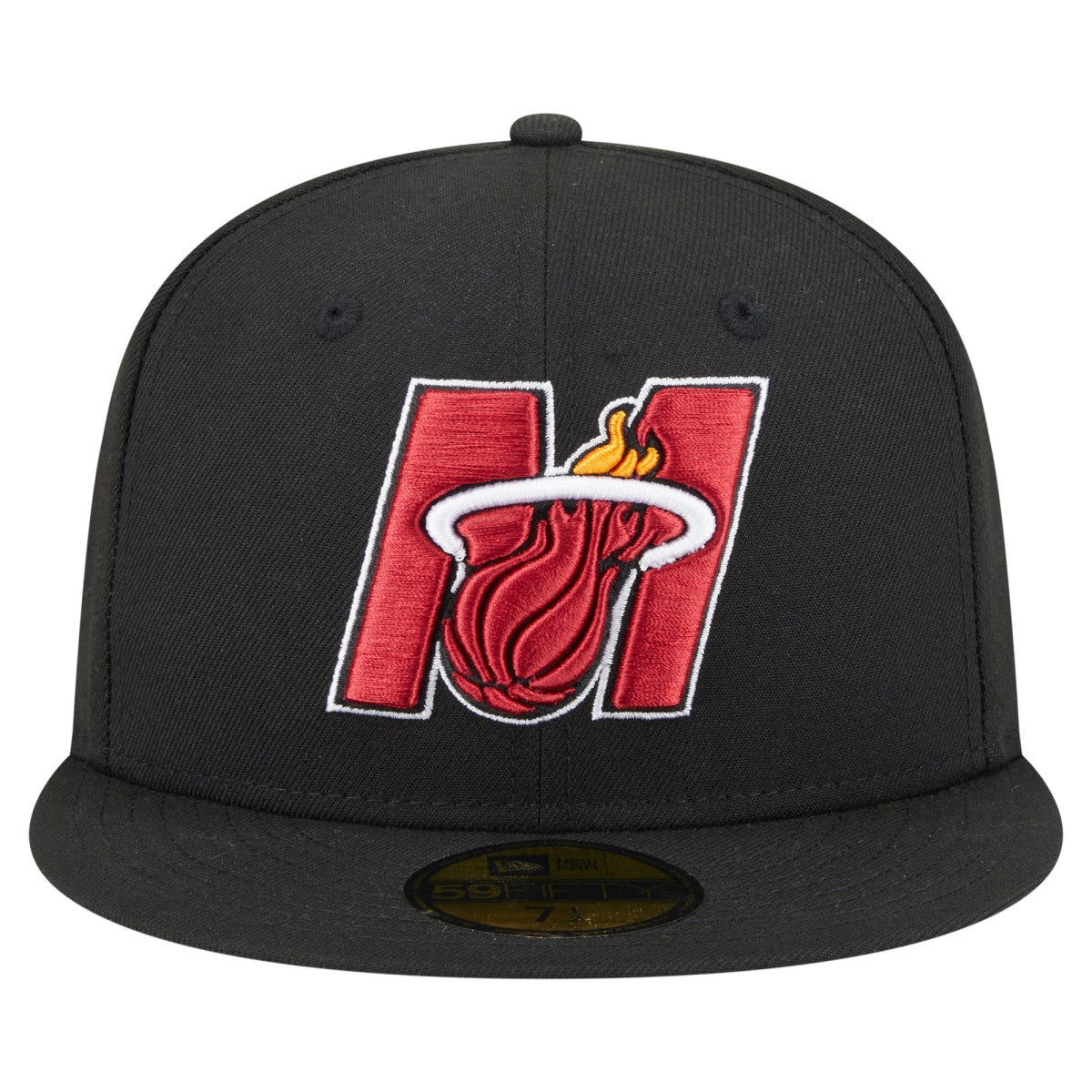 Miami Heat Deceptor 59FIFTY Fitted Hat Black