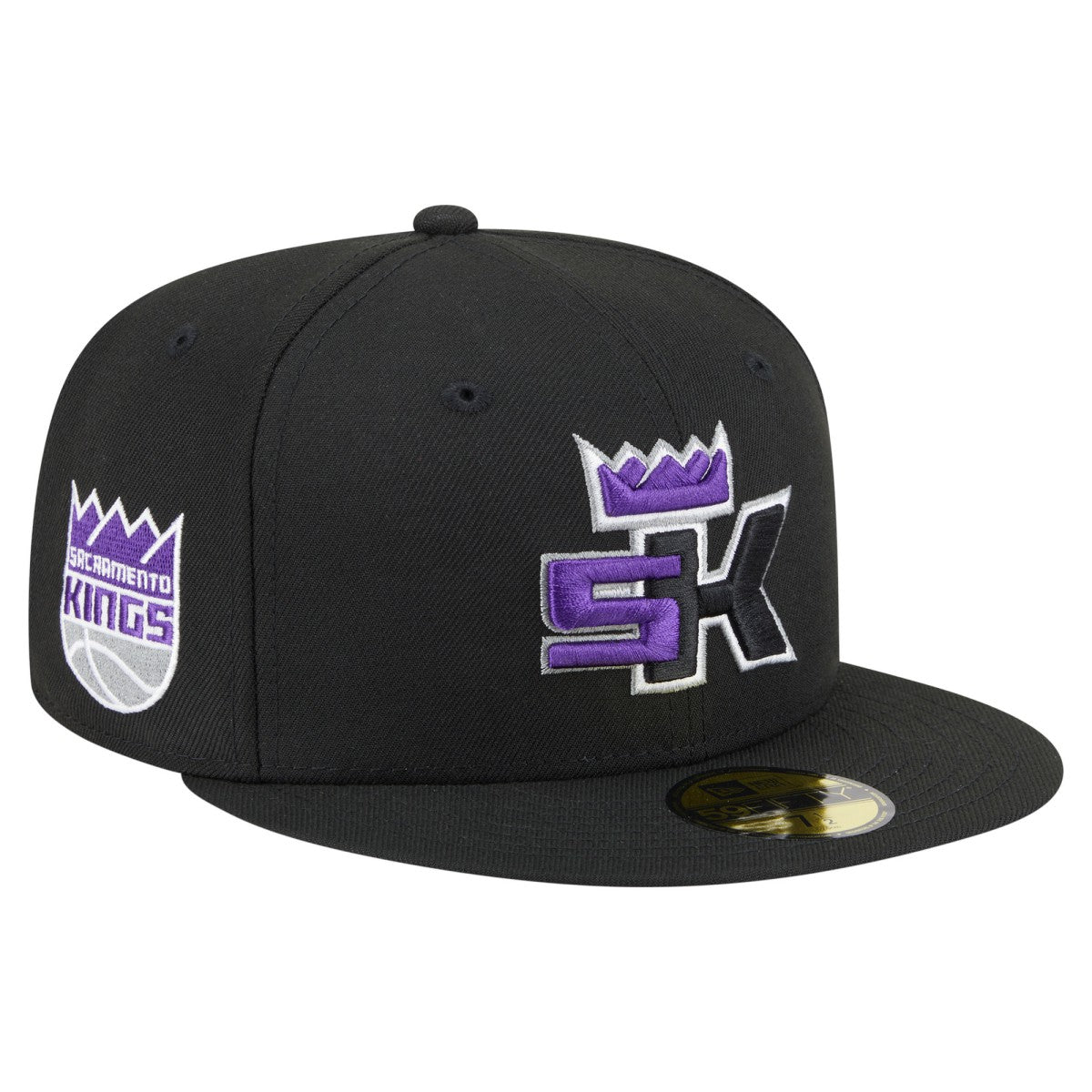 Sacramento Kings Deceptor 59FIFTY Fitted Hat Black