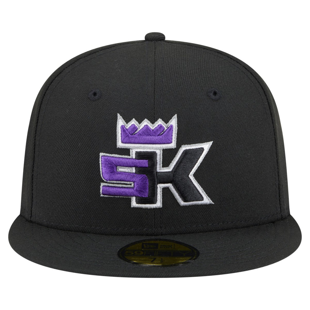 Sacramento Kings Deceptor 59FIFTY Fitted Hat Black