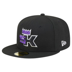 Sacramento Kings Deceptor 59FIFTY Fitted Hat Black