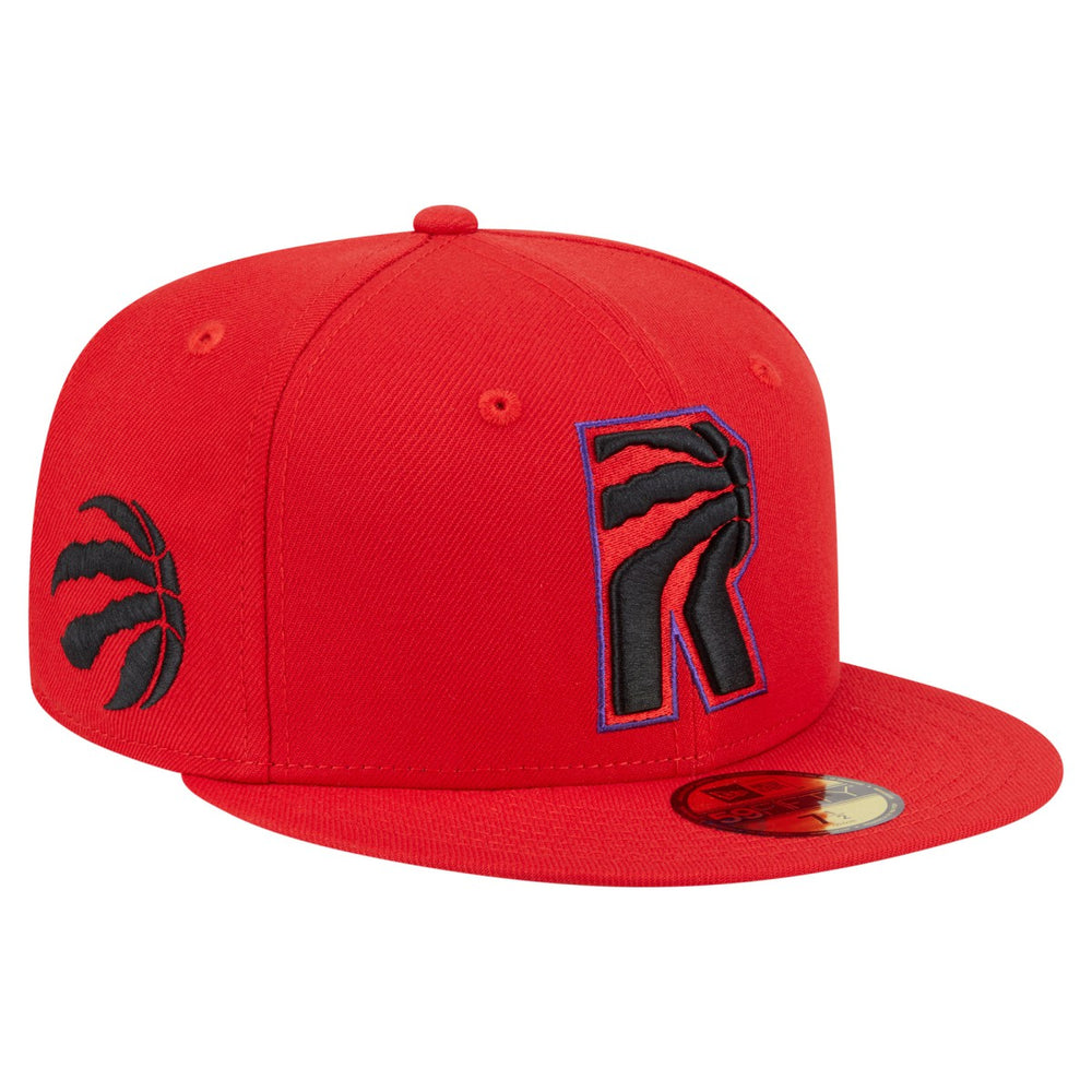 Toronto Raptors Deceptor 59FIFTY Fitted Hat Red