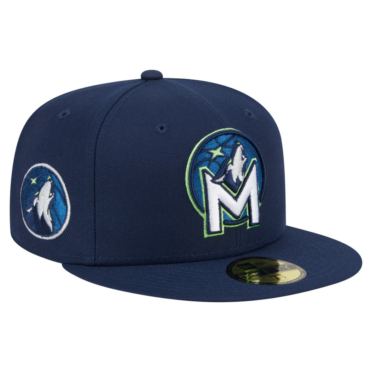 Minnesota Timberwolves Deceptor 59FIFTY Fitted Hat Navy
