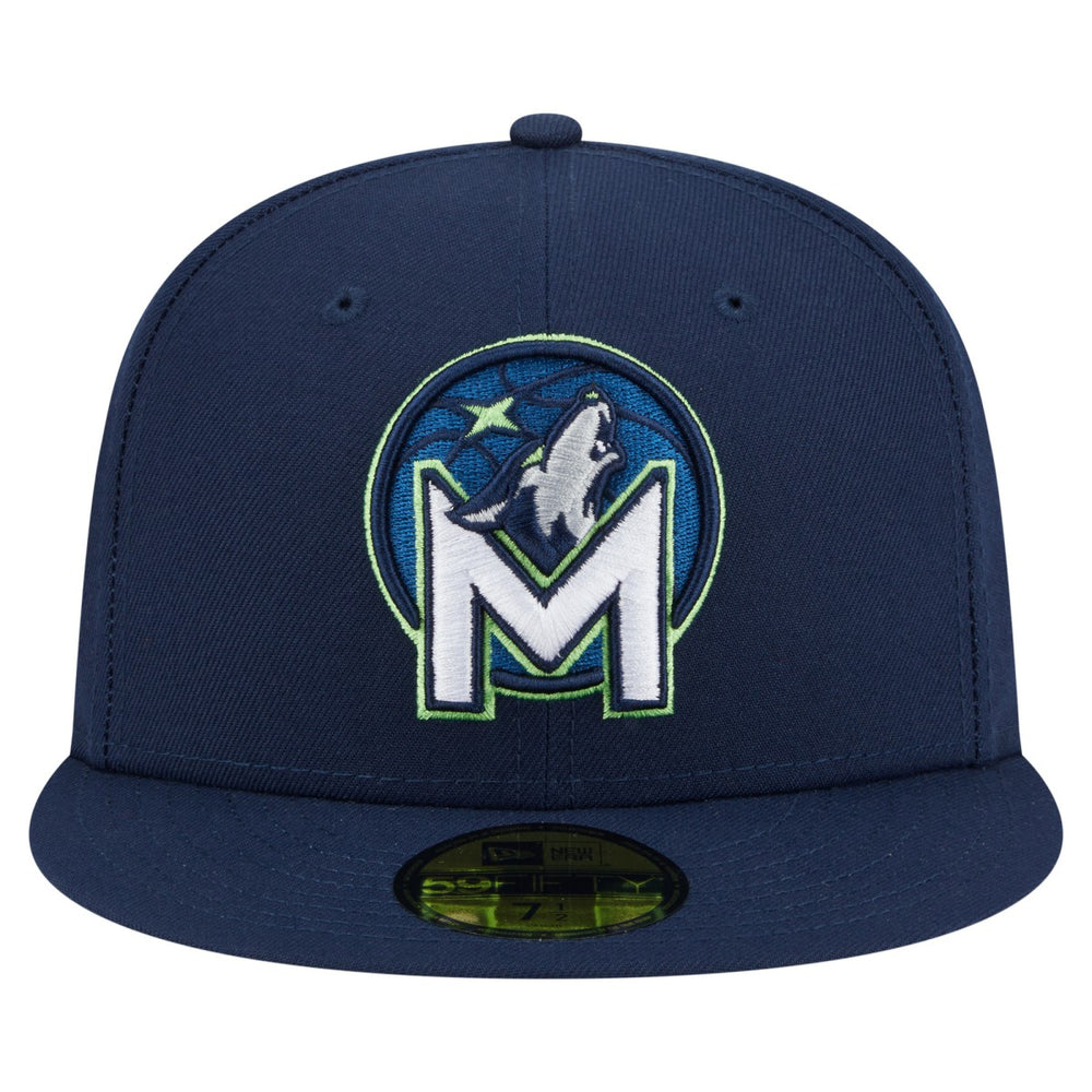 Minnesota Timberwolves Deceptor 59FIFTY Fitted Hat Navy