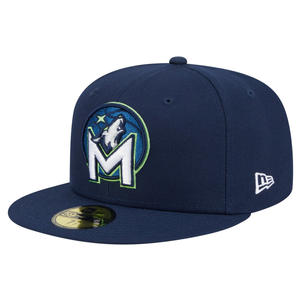 Minnesota Timberwolves Deceptor 59FIFTY Fitted Hat Navy