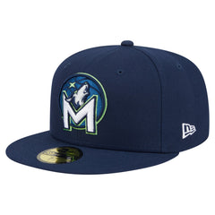 Minnesota Timberwolves Deceptor 59FIFTY Fitted Hat Navy