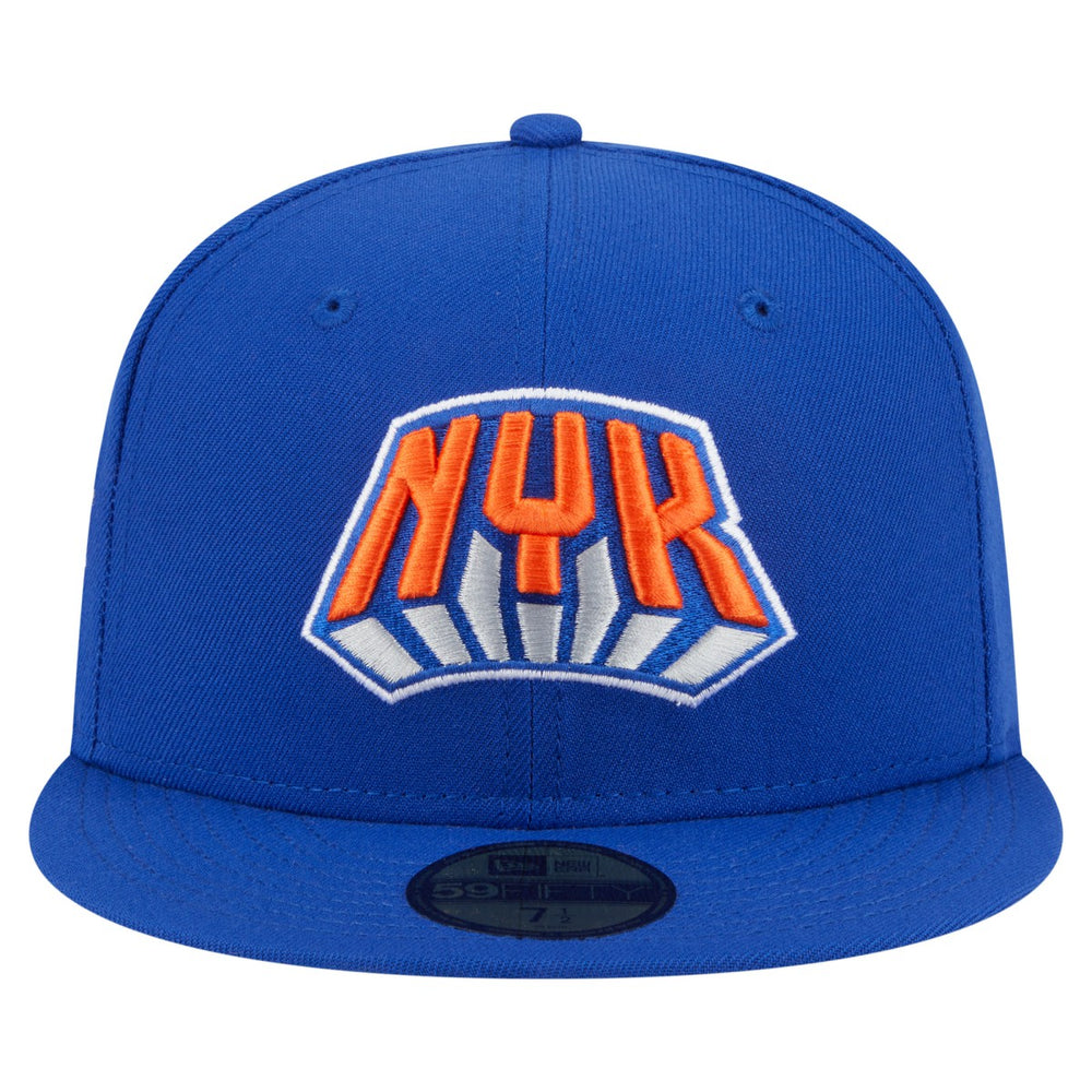 New York Knicks Deceptor 59FIFTY Fitted Hat Blue