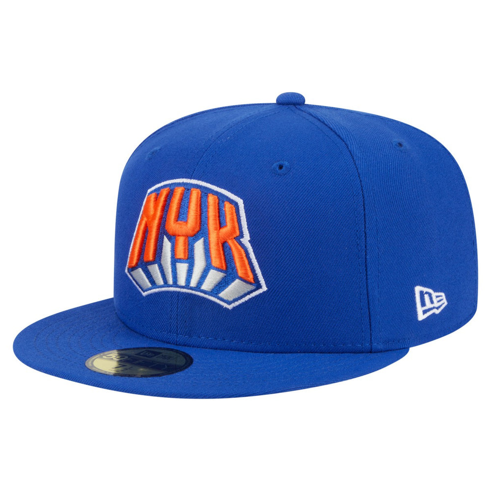 New York Knicks Deceptor 59FIFTY Fitted Hat Blue
