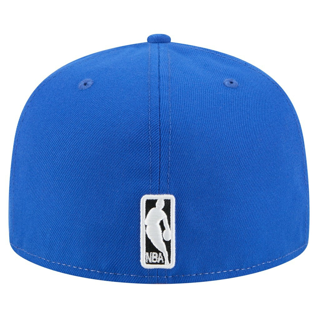 Dallas Mavericks Repeat 59Fifty Fitted Hat White/Blue