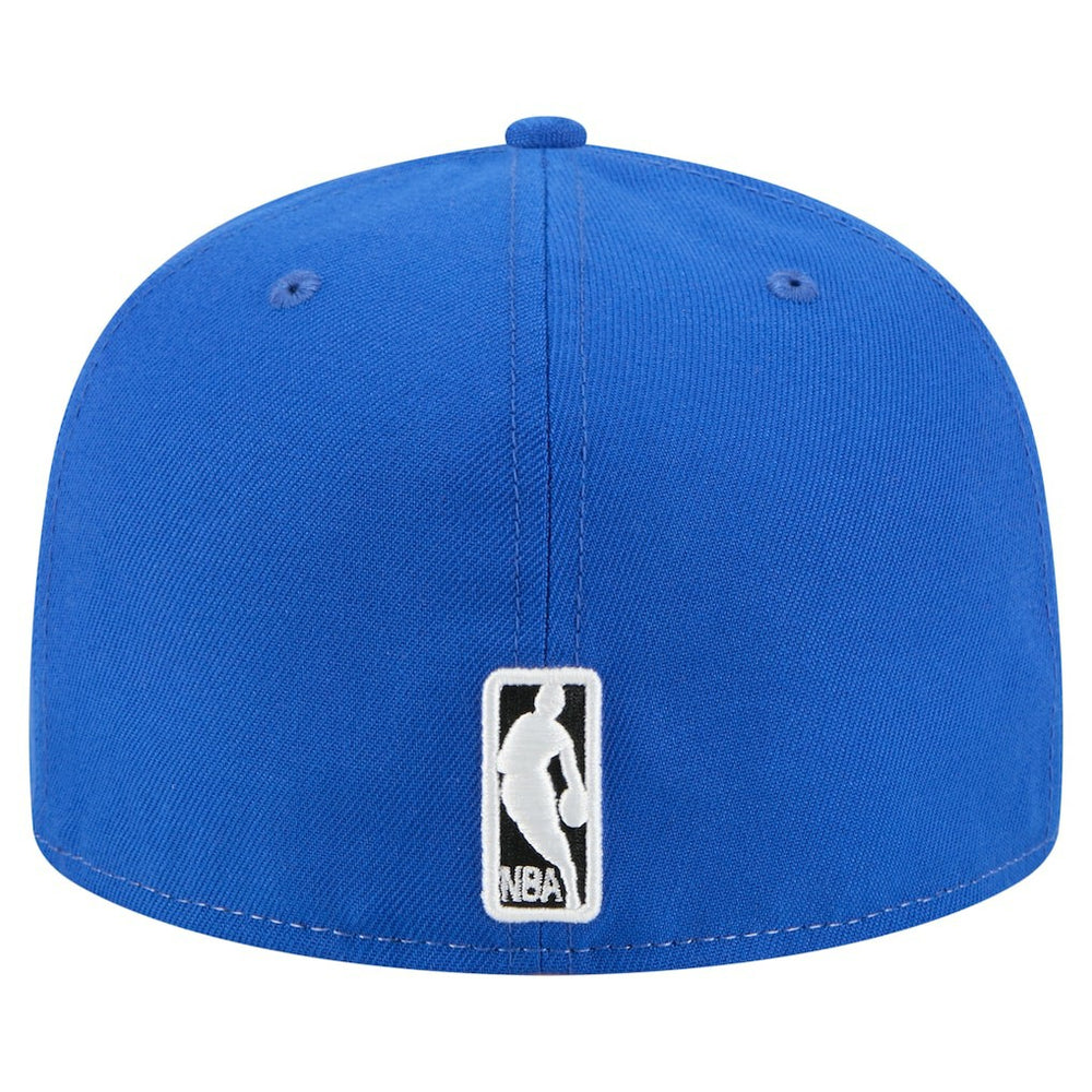 Dallas Mavericks Repeat 59Fifty Fitted Hat White/Blue