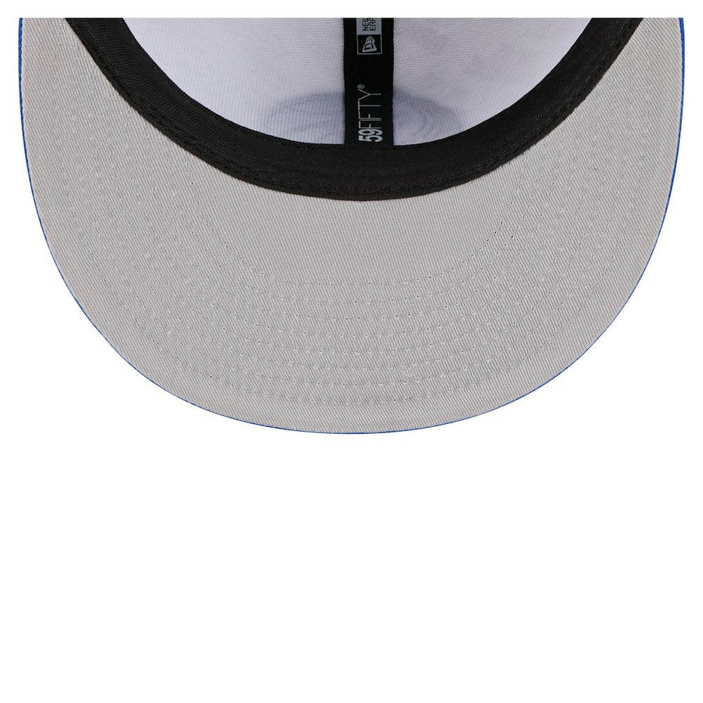Dallas Mavericks Repeat 59Fifty Fitted Hat White/Blue