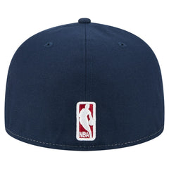 Denver Nuggets Repeat 59Fifty Fitted Hat White/Navy
