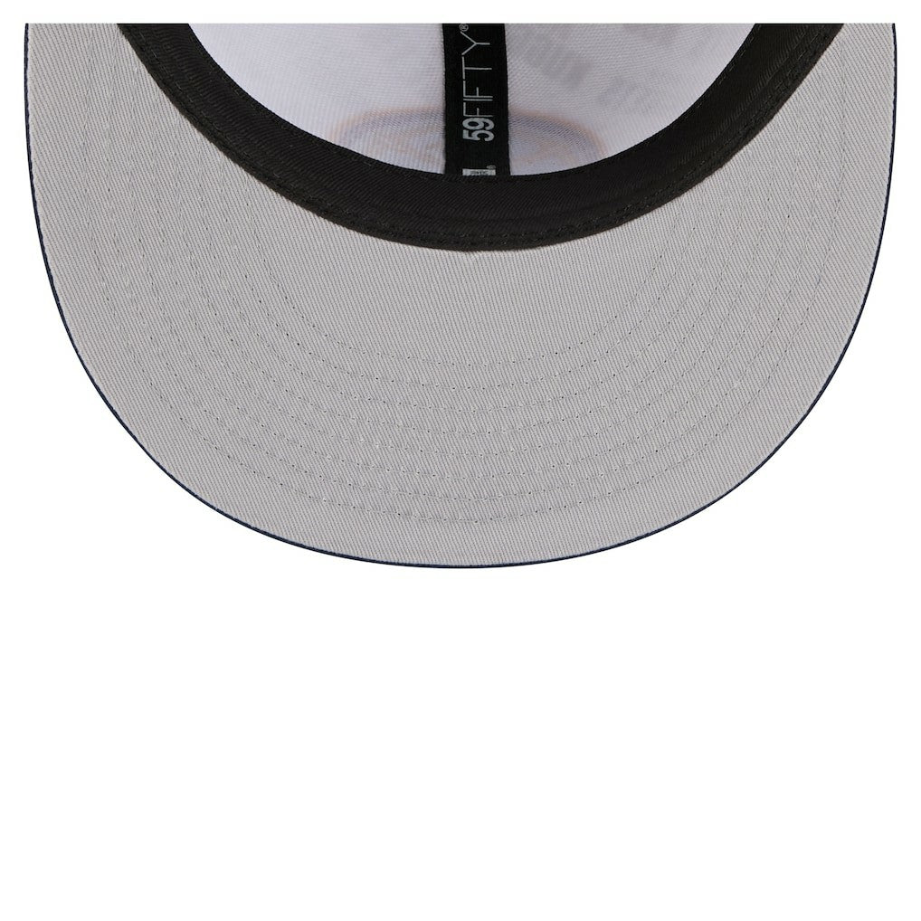 Denver Nuggets Repeat 59Fifty Fitted Hat White/Navy