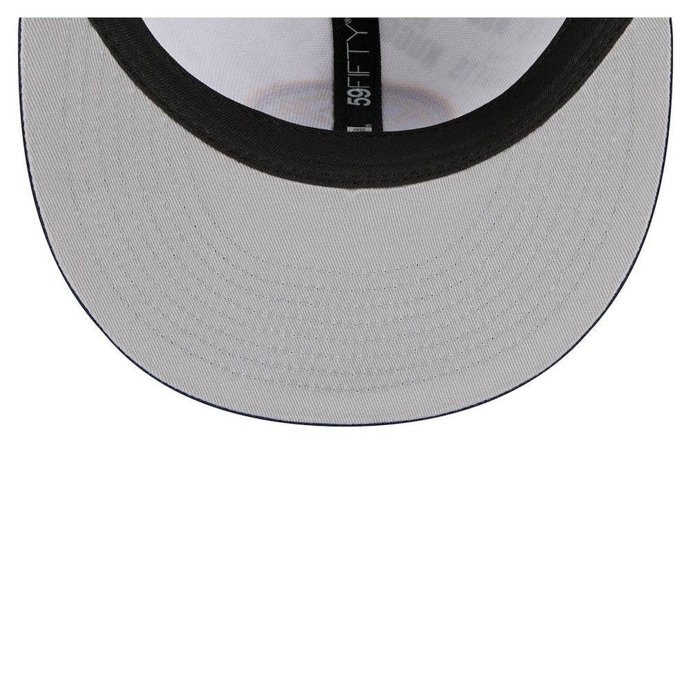 Denver Nuggets Repeat 59Fifty Fitted Hat White/Navy