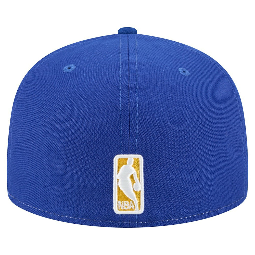 Golden State Warriors Repeat 59Fifty Fitted Hat White/Royal
