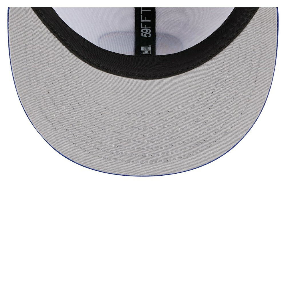 Golden State Warriors Repeat 59Fifty Fitted Hat White/Royal