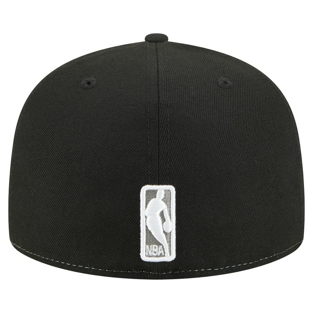 Brooklyn Nets Repeat 59Fifty Fitted Hat White/Black