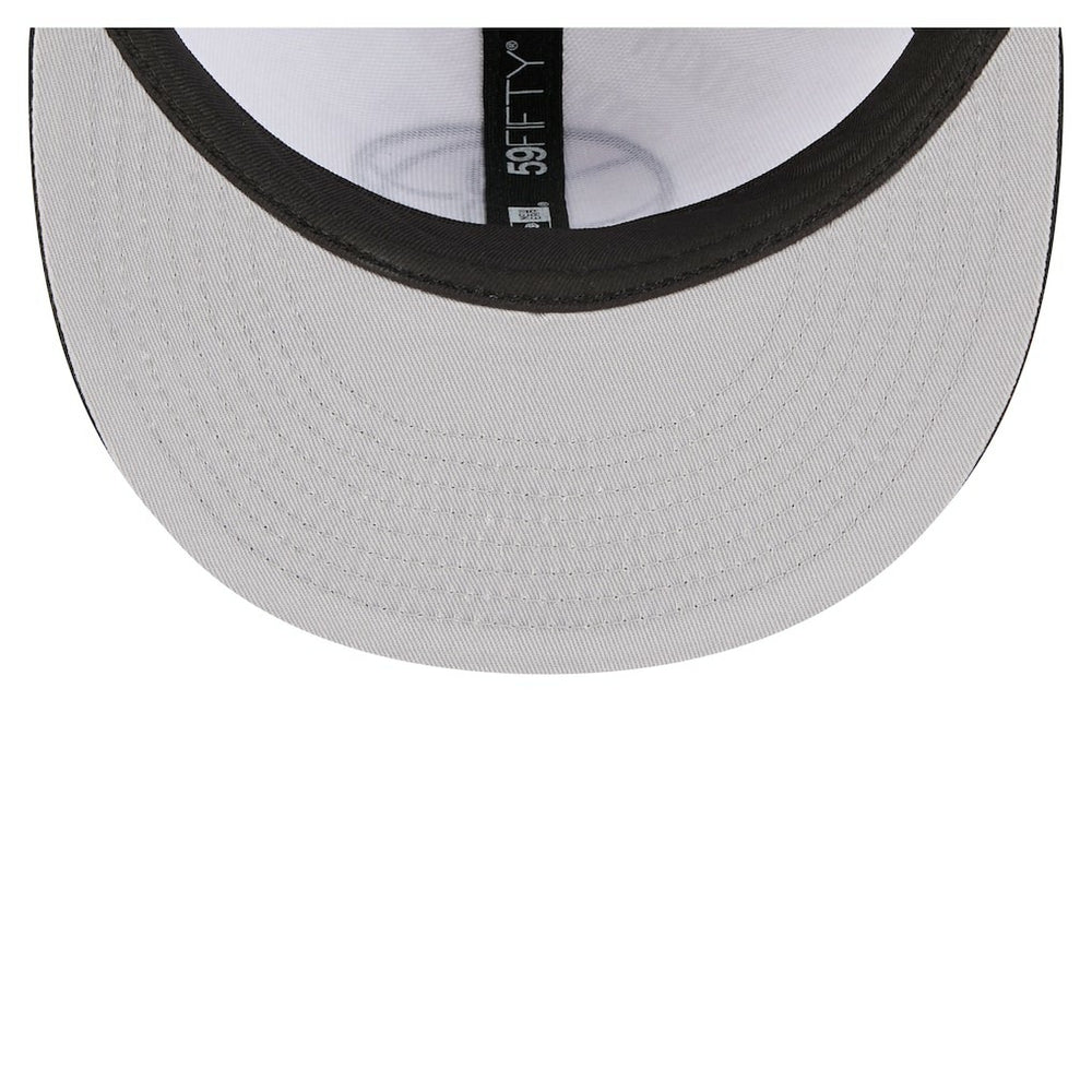Brooklyn Nets Repeat 59Fifty Fitted Hat White/Black