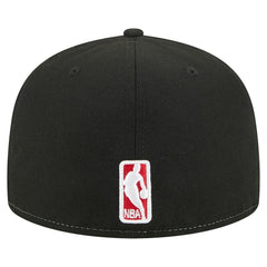 Chicago Bulls Repeat 59Fifty Fitted Hat White/Black