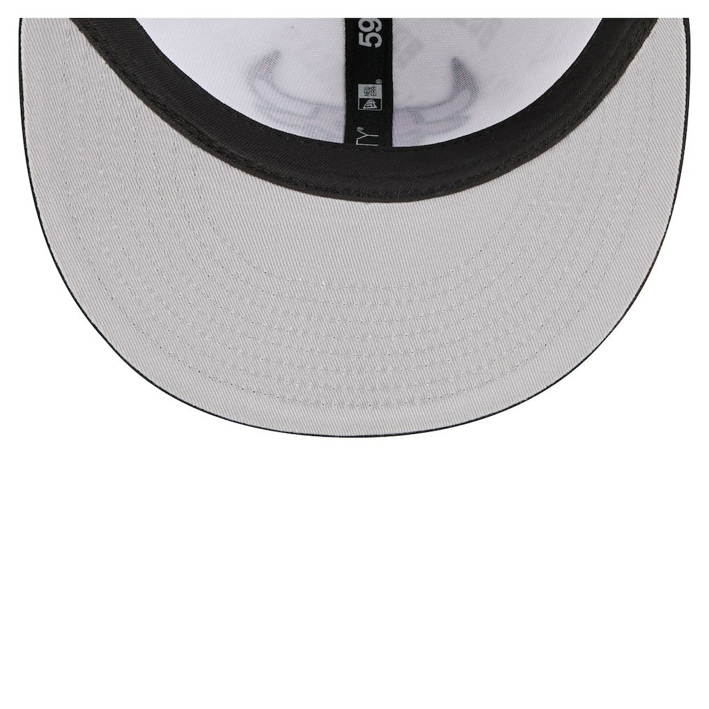 Chicago Bulls Repeat 59Fifty Fitted Hat White/Black