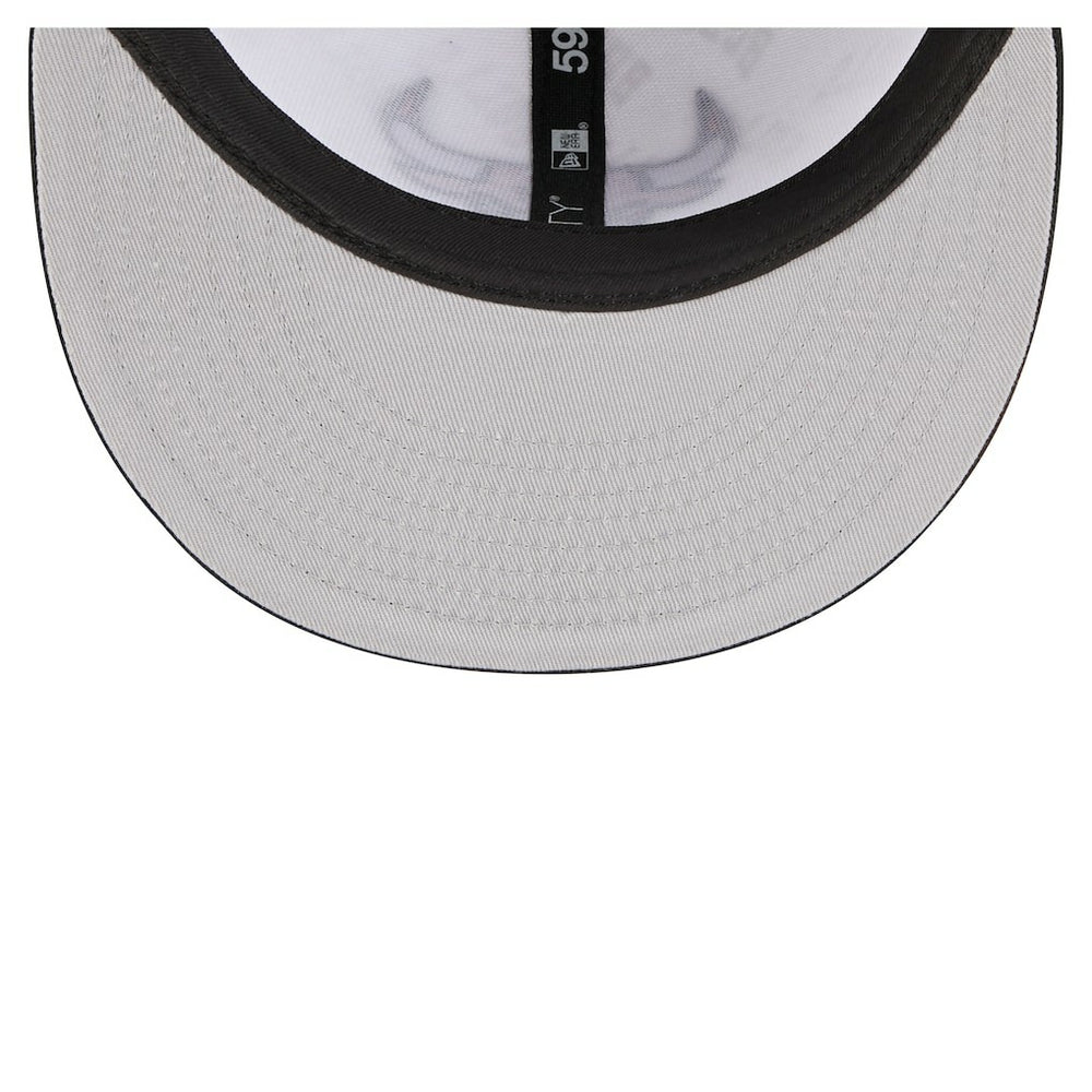 Chicago Bulls Repeat 59Fifty Fitted Hat White/Black