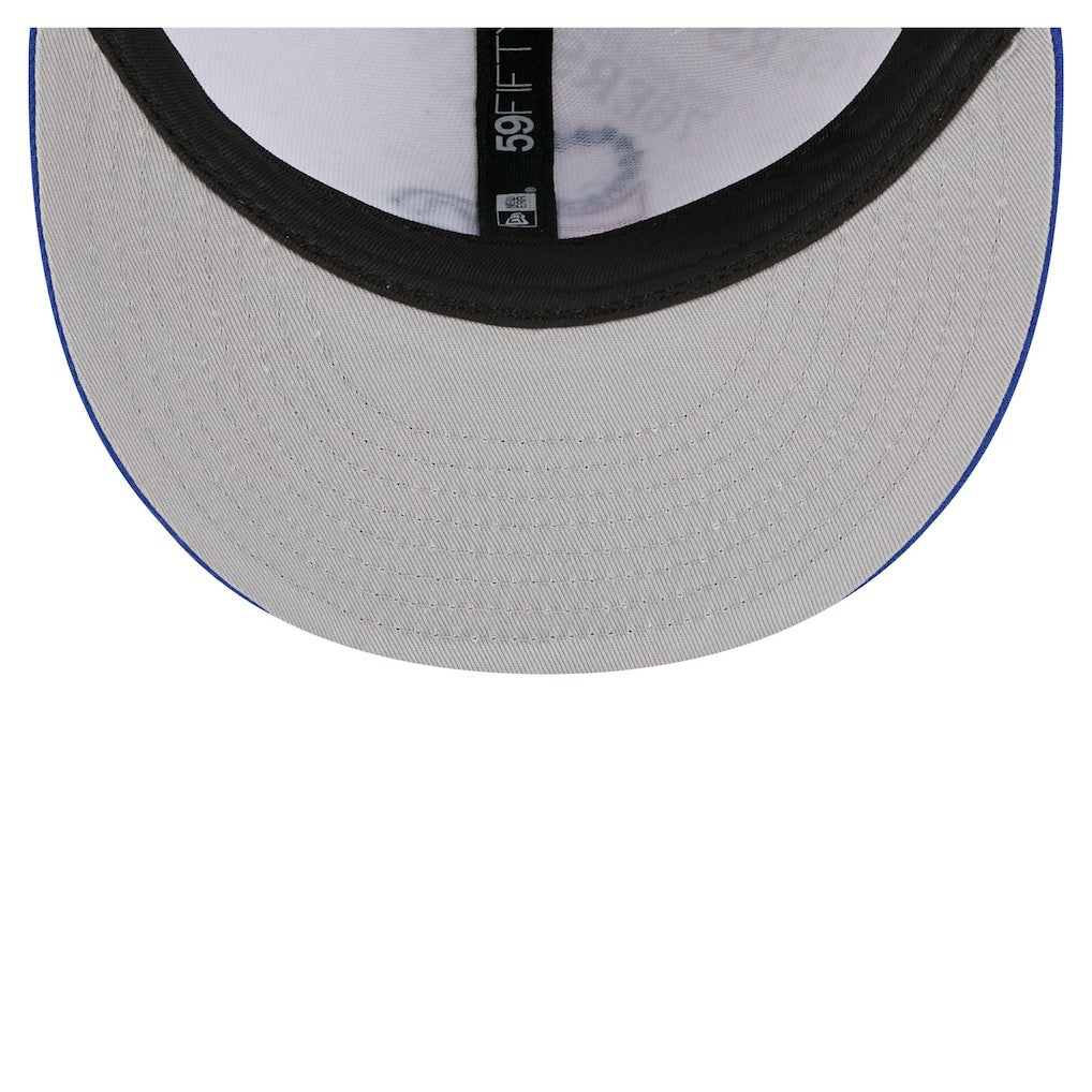 Philadelphia 76ers Repeat 59Fifty Fitted Hat White/Royal