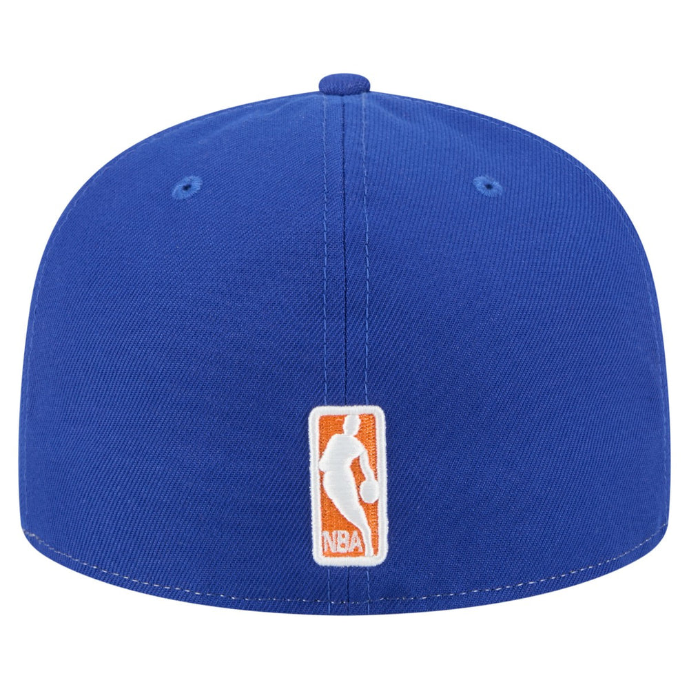 New York Knicks Repeat 59Fifty Fitted Hat White/Blue