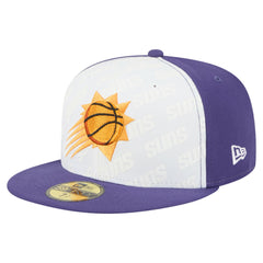 Phoenix Suns Repeat 59Fifty Fitted Hat White/Purple