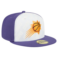 Phoenix Suns Repeat 59Fifty Fitted Hat White/Purple