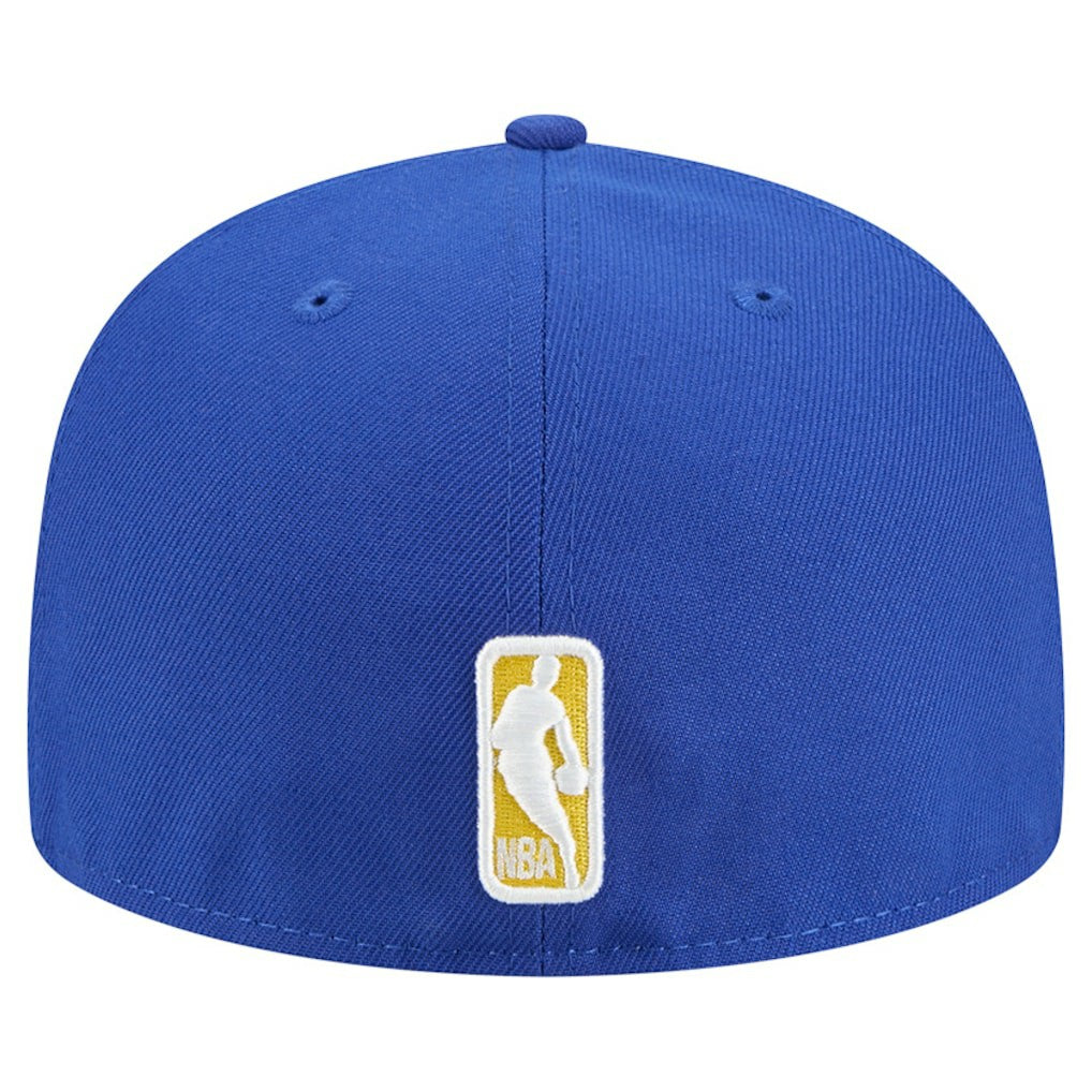 Golden State Warriors Tri-Hit 59Fifty Fitted Hat Royal