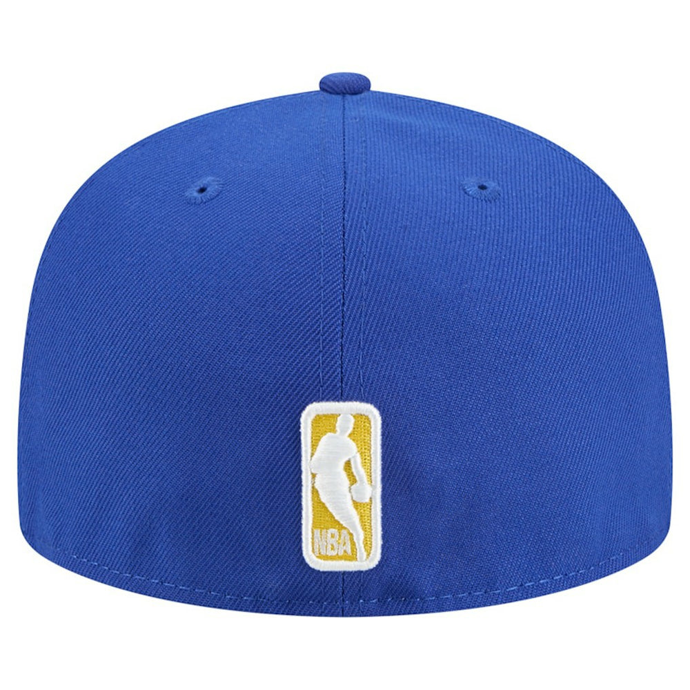 Golden State Warriors Tri-Hit 59Fifty Fitted Hat Royal